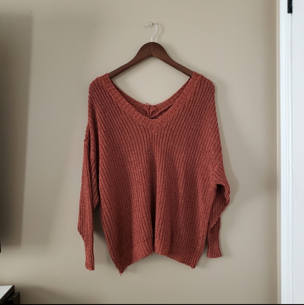 Knit Cinnamon Sweater